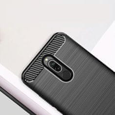 IZMAEL Pouzdro Carbon Bush TPU pre Xiaomi Redmi 8 - Černá KP10700