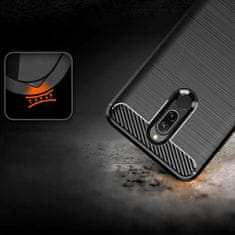 IZMAEL Pouzdro Carbon Bush TPU pre Xiaomi Redmi 8 - Černá KP10700