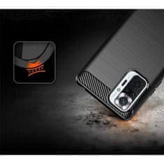 IZMAEL Pouzdro Carbon Bush TPU pre Xiaomi Redmi Note 10 Pro - Modrá KP10701