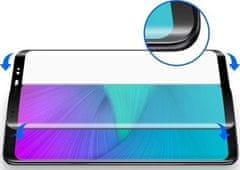 IZMAEL Tvrzené 3D sklo Izmael pro Samsung Galaxy S10 Plus - Černá KP24235