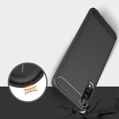 IZMAEL Pouzdro Carbon Bush TPU pre Samsung Galaxy A70s - Černá KP19414
