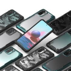 RINGKE Fusion X Cover Gel TPU pouzdro pro Xiaomi Redmi Note 10 / Xiaomi Redmi Note 10S - Zelená KP14925