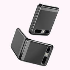 IZMAEL Plating Case Hard pouzdro pro Samsung Galaxy Z Flip - Modrá KP22131