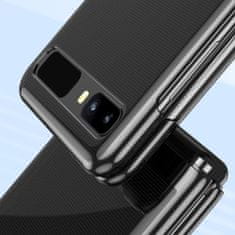 IZMAEL Plating Case Hard pouzdro pro Samsung Galaxy Z Flip - Modrá KP22131