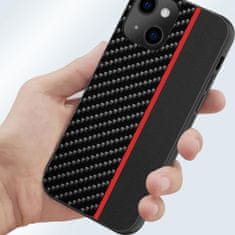 IZMAEL Pouzdro Carbon pro Apple iPhone 11 - Červená KP18091