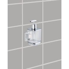 Wenko Dávkovač mýdla QUADRO, Vacuum-Loc, 340 ml, bez vrtání