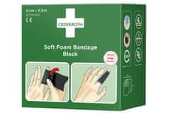 CEDERROTH Cederroth Soft Foam Bandage Black, 6cmx450cm