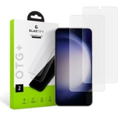 emobilshop Ochranné Tvrzené Sklo Otg+ 2-Pack Samsung Galaxy S23 Clear