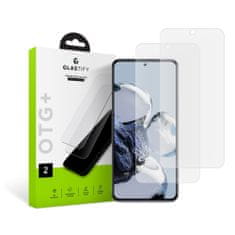 emobilshop Ochranné Tvrzené Sklo Otg+ 2-Pack Xiaomi 12T / 12T Pro Clear