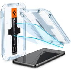 Spigen Ochranné Tvrzené Sklo Glas.Tr ”Ez Fit” 2-Pack Samsung Galaxy S23 Clear