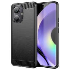 MG Carbon kryt na Realme 10 Pro Plus, černý