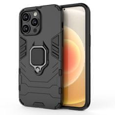 MG Ring Armor kryt na iPhone 14 Pro, černý