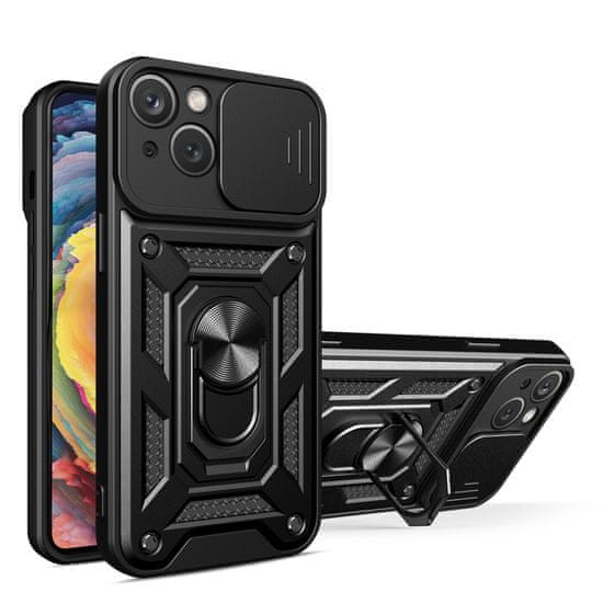 MG Hybrid Armor Camshield kryt na Motorola Moto G72, černý