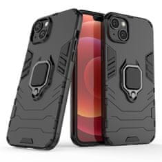 MG Ring Armor kryt na iPhone 14 Plus, černý