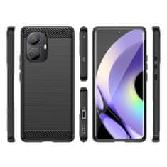 MG Carbon kryt na Realme 10 Pro Plus, černý