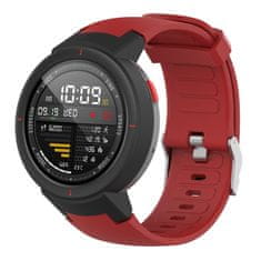 BStrap Silicone řemínek na Xiaomi Amazfit Verge, red