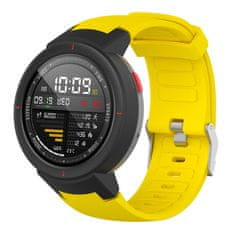 BStrap Silicone řemínek na Xiaomi Amazfit Verge, yellow