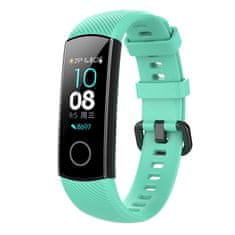 BStrap Silicone Line řemínek na Honor Band 4, teal