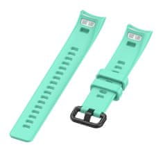 BStrap Silicone Line řemínek na Honor Band 4, teal