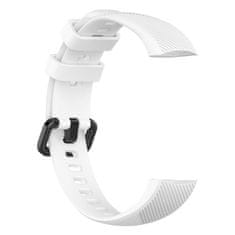 BStrap Silicone Line řemínek na Honor Band 4, white