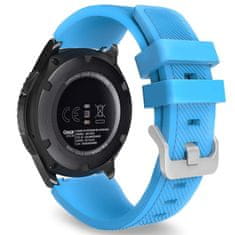 BStrap Silicone Sport řemínek na Xiaomi Watch S1 Active, light blue