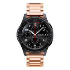 BStrap Stainless Steel řemínek na Samsung Gear S3, rose gold