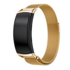 BStrap Milanese řemínek na Samsung Gear Fit 2, gold