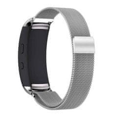 BStrap Milanese řemínek na Samsung Gear Fit 2, silver