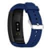 Silicone Land řemínek na Samsung Gear Fit 2, dark blue