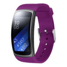 BStrap Silicone Land řemínek na Samsung Gear Fit 2, dark purple