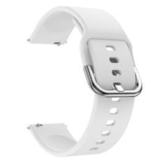 BStrap Silicone v2 řemínek na Samsung Galaxy Watch 42mm, white