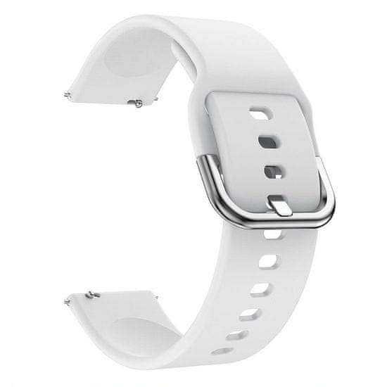 BStrap Silicone V2 řemínek na Xiaomi Amazfit GTR 42mm, white