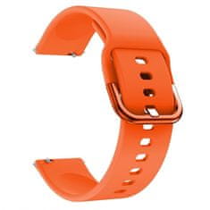 BStrap Silicone řemínek na Samsung Galaxy Watch Active 2 40/44mm, orange