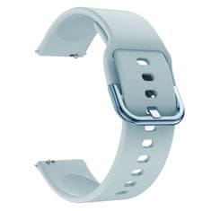 BStrap Silicone řemínek na Samsung Galaxy Watch Active 2 40/44mm, light blue