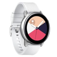 BStrap Silicone Line (Small) řemínek na Samsung Galaxy Watch Active 2 40/44mm, gray