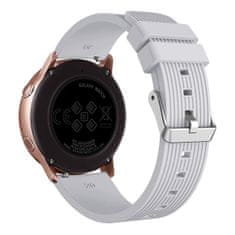 BStrap Silicone Line (Small) řemínek na Samsung Galaxy Watch Active 2 40/44mm, gray