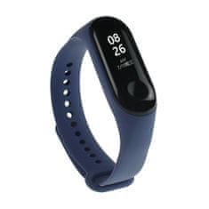 BStrap Silicone řemínek na Xiaomi Mi Band 3/4, dark blue