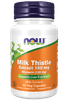 NOW Foods Thistle Extract, Ostropestřec mariánský extrakt, 150 mg, 60 rostlinných kapslí