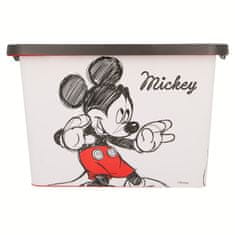 Stor Plastový úložný box MICKEY MOUSE 7L, 02644