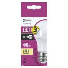 Emos LED žárovka ZQ5120 LED žárovka Classic A60 6W E27 teplá bílá