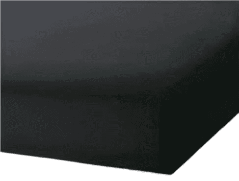 Bavlissimo Prostěradlo 90 x 200 cm černá