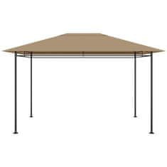 Greatstore Altán 4 x 3 x 2,7 m taupe 180 g/m2