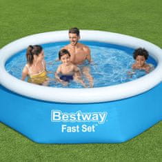 Petromila Bestway Nafukovací bazén Fast Set kulatý 244 x 66 cm 57265