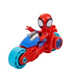 Spiderman SAF Spider-Man motorka a figurka 10 cm