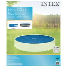 Greatstore Intex Solární plachta na bazén modrá 549 cm polyethylen