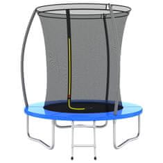 Vidaxl Trampolína se sítí a žebříkem kulatá 183 x 52 cm 80 kg