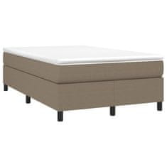 shumee Box spring postel s matrací taupe 120x190 cm textil