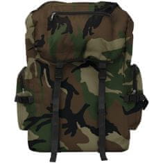 Greatstore Batoh v army stylu 65 l maskáčový