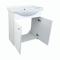 BPS-koupelny Koupelnová skříňka s keramickým umyvadlem Monika W 75