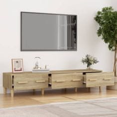 Vidaxl TV skříňka dub sonoma 150 x 34,5 x 30 cm kompozitní dřevo